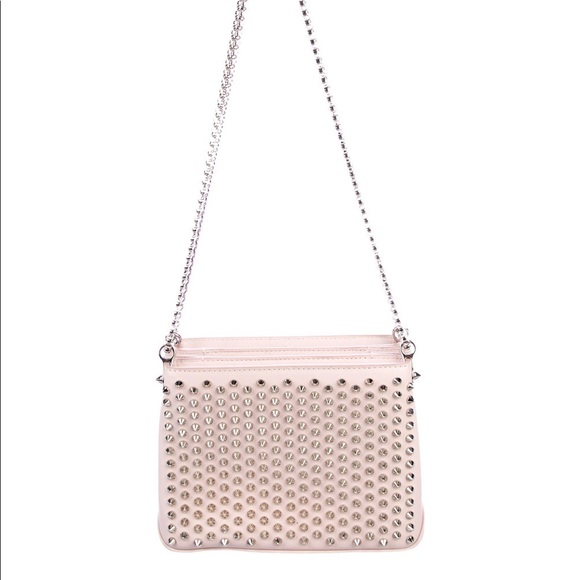 CHRISTIAN LOUBOUTIN Small Triloubi Spike Chain Bag - Picture 7 of 8